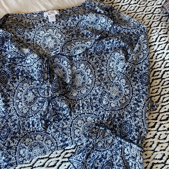 Sheer Ruffle Top - Picture 3 of 3